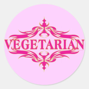 Adesivo Rico a Rosa - Vegetarina