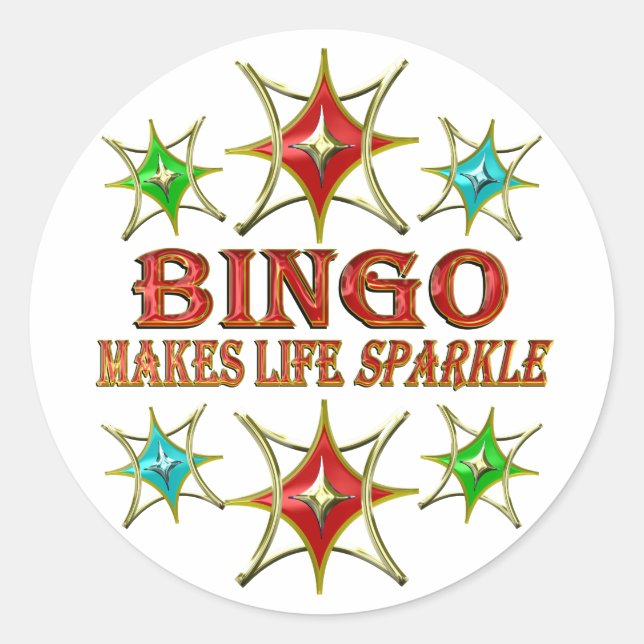 Adesivo Rico BINGO STARS (Frente)