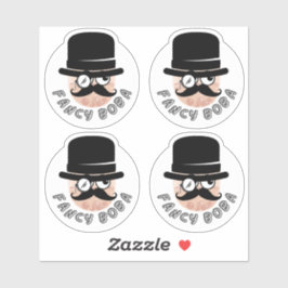 Adesivo Rico Boba - Embalagem de 4