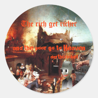 Adesivo Rico e Pobre