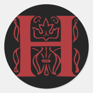 Adesivo Rico - Letra H