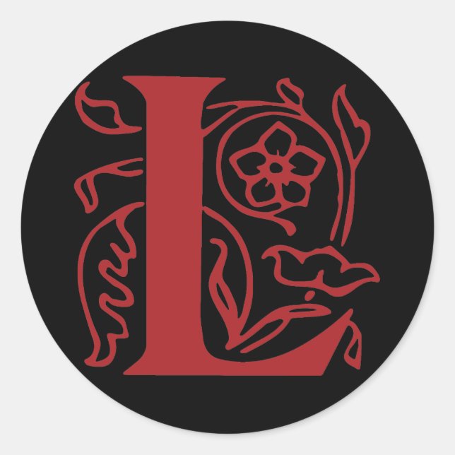 Adesivo Rico - Letra L (Frente)