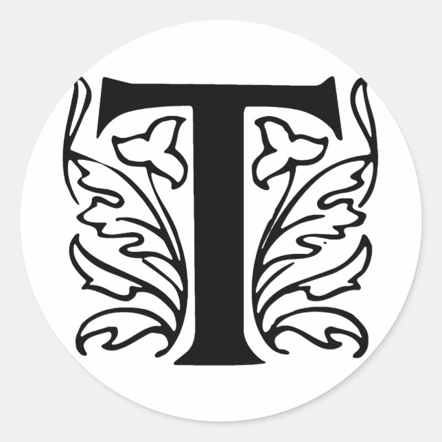 Adesivo Rico - Letra T (Frente)