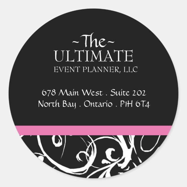 Adesivo Rico preto e branco - CO (Frente)