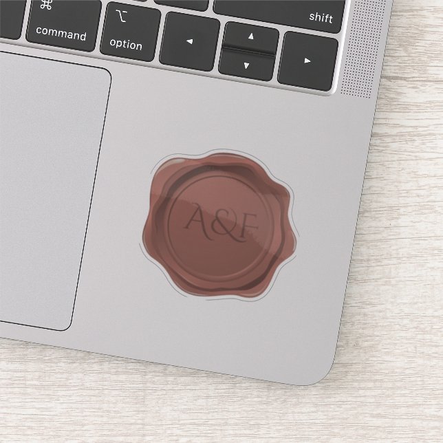 Adesivo Rico Terra Cotta Wax Personalizado Vinil (Detalhe)