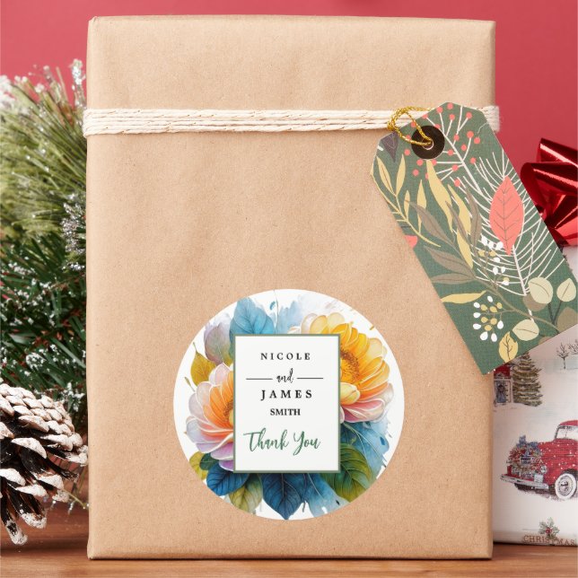 Adesivo Rico Watercolor Floral (Feriado)