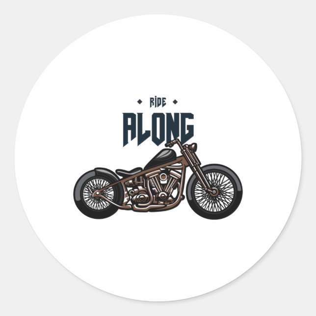 Adesivo Ride Along Sticker (Frente)