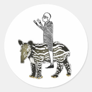Adesivo Ride em' tapir