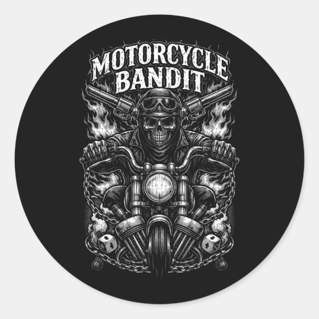 Adesivo Ride of the Iron Bandit (Frente)