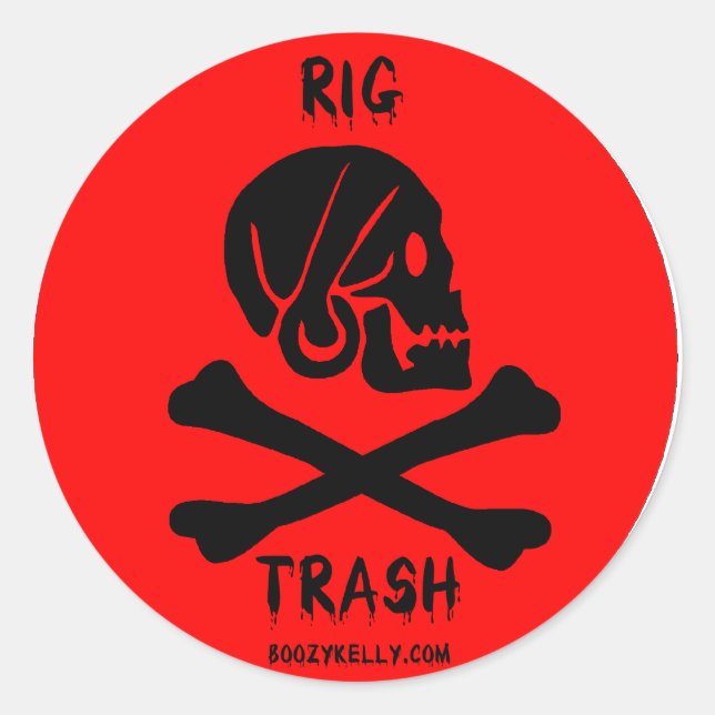 Adesivo Rig Trash Sticker (Frente)