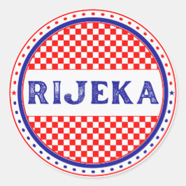 Adesivo Rijeka City Pride Emblem – Croatian Identity