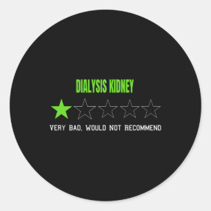 Adesivo Rim De Diálise Muito Ruim Não Recomendaria
