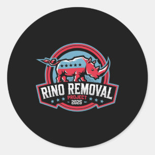 Adesivo Rino Remove Project Rrp Funny Trump Conservador