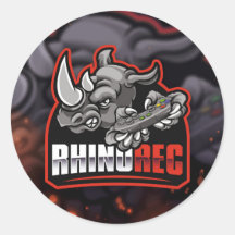 RinoRec Round Sticker