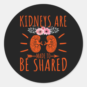 Adesivo Rins Compartilhados - Doença Renal Awa