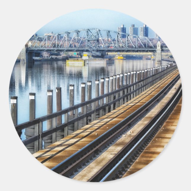 Adesivo rio das construções bronx Nova Iorque (Frente)