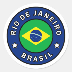 Adesivo Rio de Janeiro Brasil