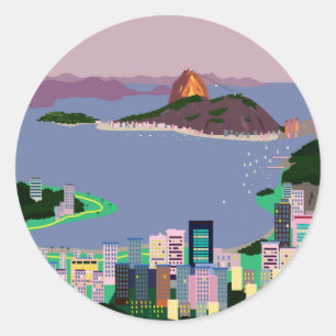 Adesivo Rio de Janeiro - BRASIL