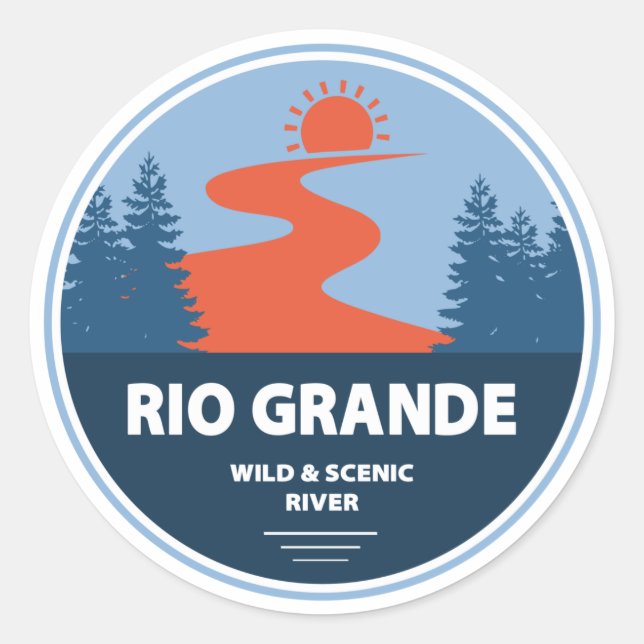 Adesivo Rio Grande Selvagem e Rio Cênico (Frente)