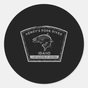 Adesivo Rio Henry's Fork Idaho Pesca com Mosca