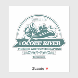 Adesivo Rio Ocoee (rafting2)