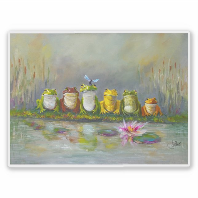 Adesivo Rio Ribbit (Frente)