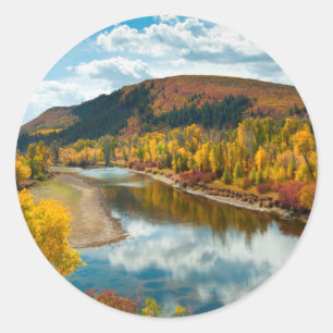 Adesivo Rio Yampa no Outono