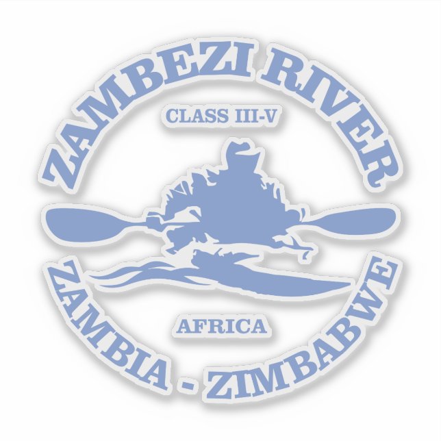 Adesivo Rio Zambezi (rd) (Frente)