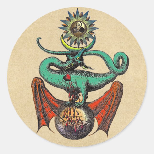 Adesivo Ripley Scroll Alchemy Dragon (Frente)