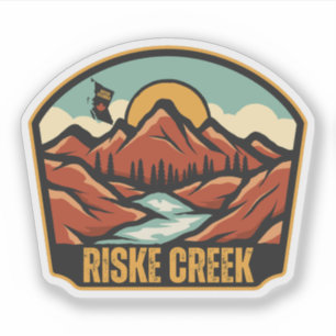 Adesivo Riske Creek, Colúmbia Britânica
