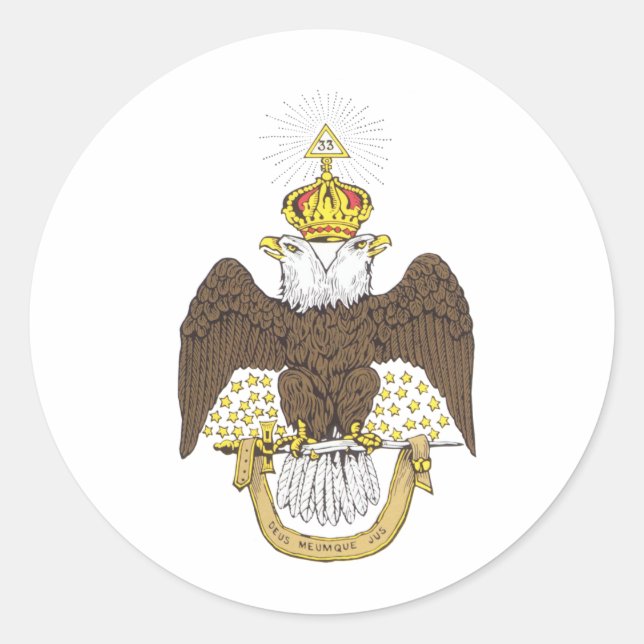 Adesivo Rite escocesa (Frente)