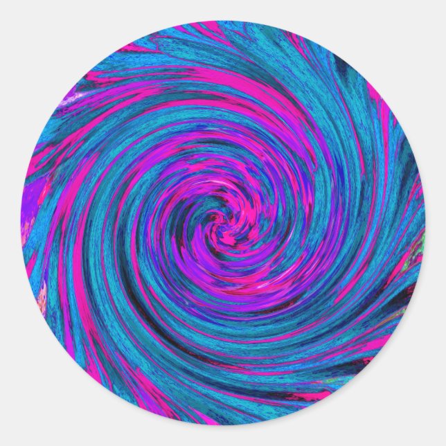 Adesivo Ritmo retrorreflector, cor-de-rosa-quente, roxo e  (Frente)