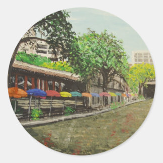 Adesivo River Walk San Antonio, TX Painting