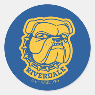 Adesivo Riverdale Bulldog Head