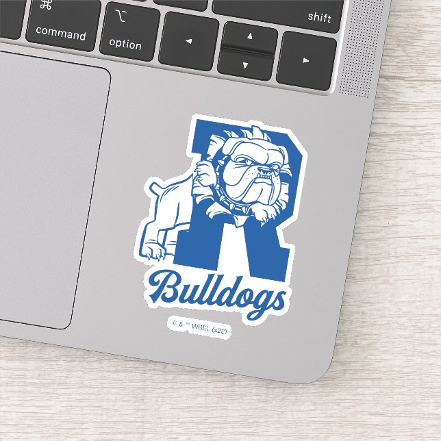 Adesivo Riverdale Bulldog Letterman (Detalhe)