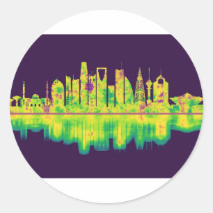 Adesivo Riyadh Arábia Saudita Skyline