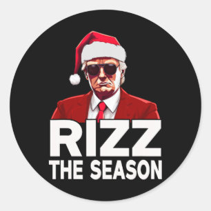Adesivo Rizz Os Papais noeis De Natal Da Época Pajama Rizz
