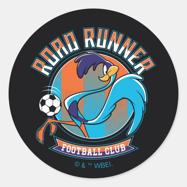 Adesivo ROAD RUNNER™ Football Club Badge (Frente)