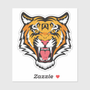 Adesivo Roaring Tiger Head-25818
