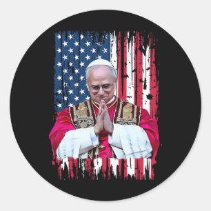 Adesivo Robert Francis Impede o Papa da América
