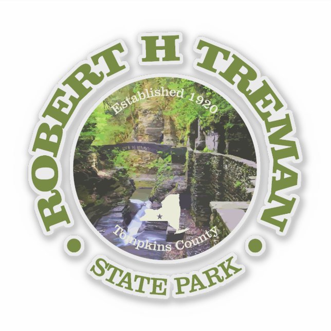 Adesivo Robert H Treman SP (Frente)