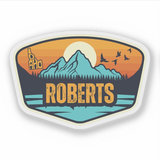 Adesivo Roberts, Idaho (Frente)