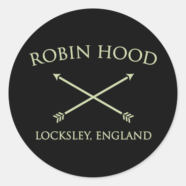 Adesivo robin hood locksley (Frente)
