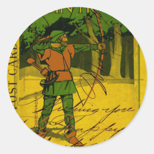 Adesivo Robin Hood, seu arco e seta