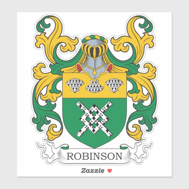 Adesivo Robinson Family Crest (Folha)