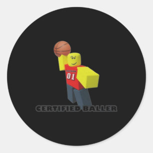 Adesivo Robloxian Certified Baller