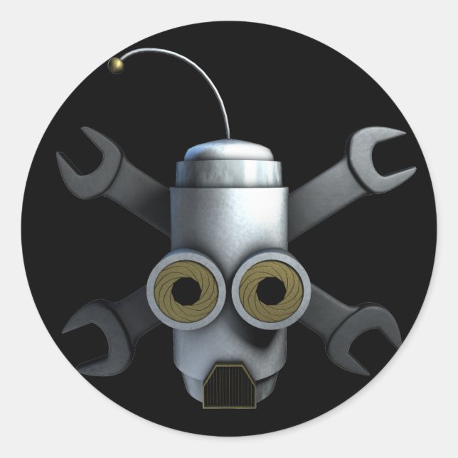 Adesivo RoboPirates (Frente)