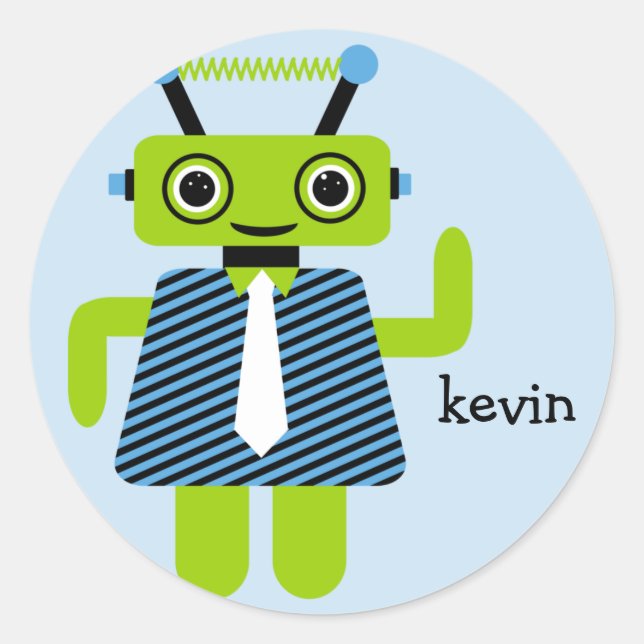 Adesivo Robot Boy Sticker (Frente)