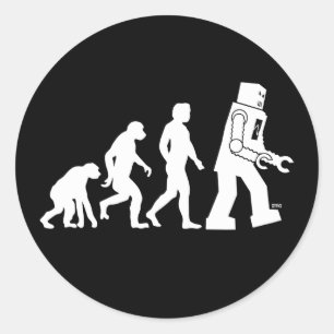 Adesivo Robot Evolution Sticker