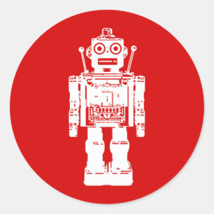 Adesivo Robot Sticker